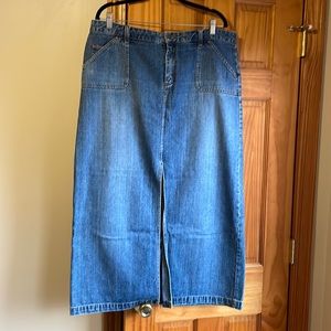 Old navy jean skirt